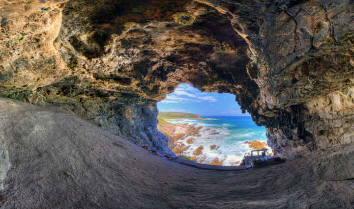 Blombos Cave, Western Cape, South Africa