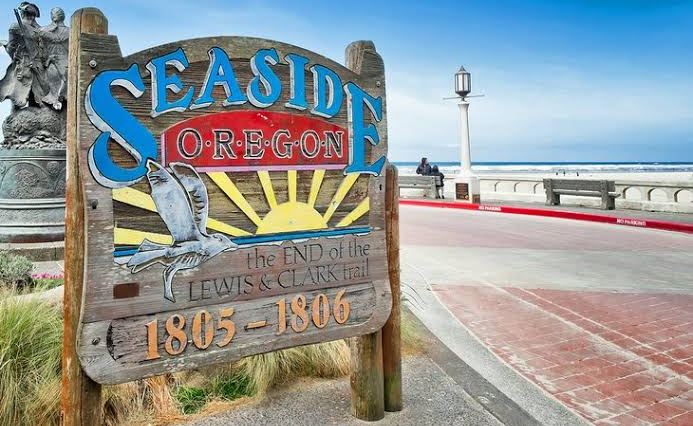 Seaside, Oregon Sign