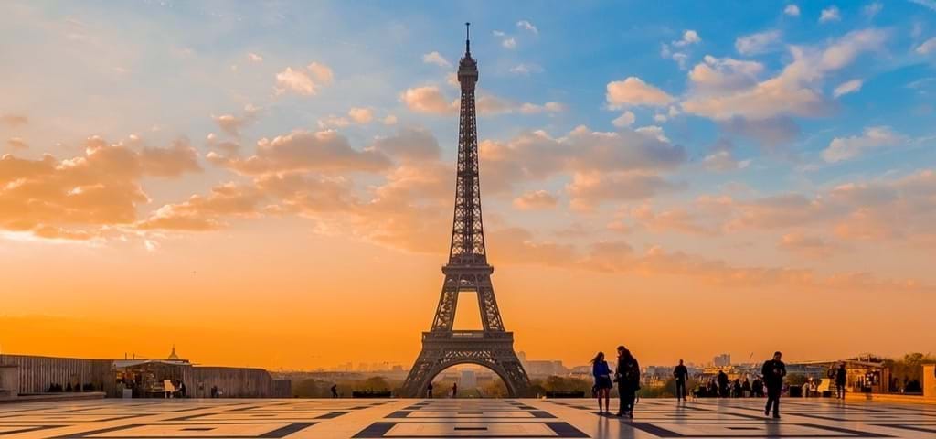 Eiffeltårnet i Paris Frankrig