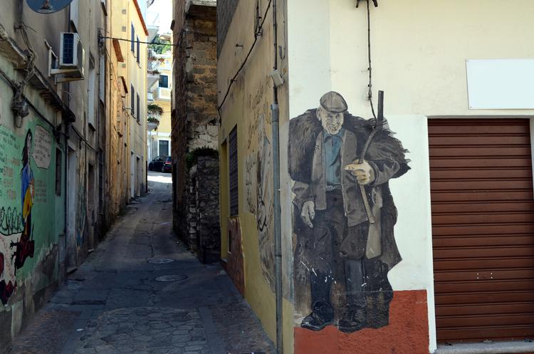 Orgosolo, Sardinia the town of Murals