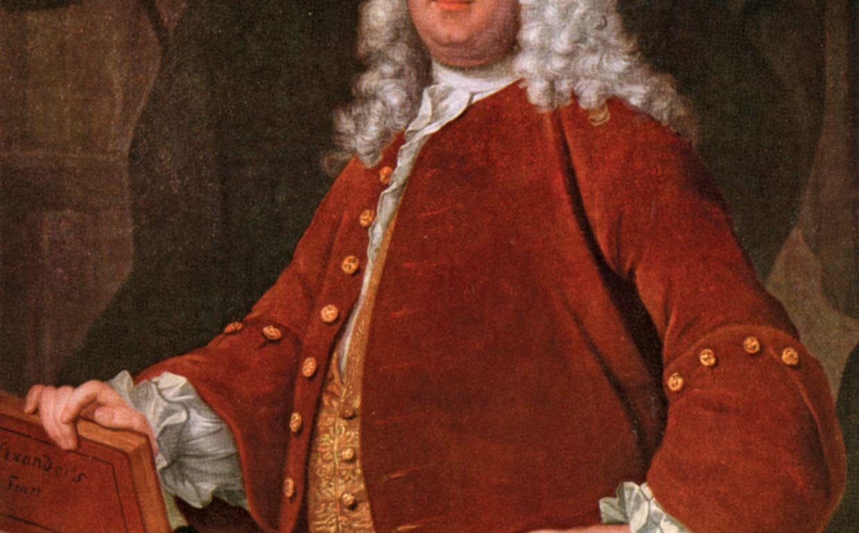 portrait of Handel