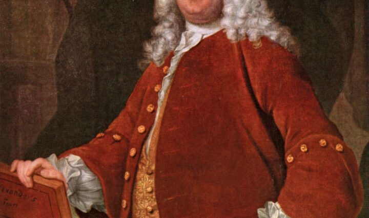 portrait of Handel