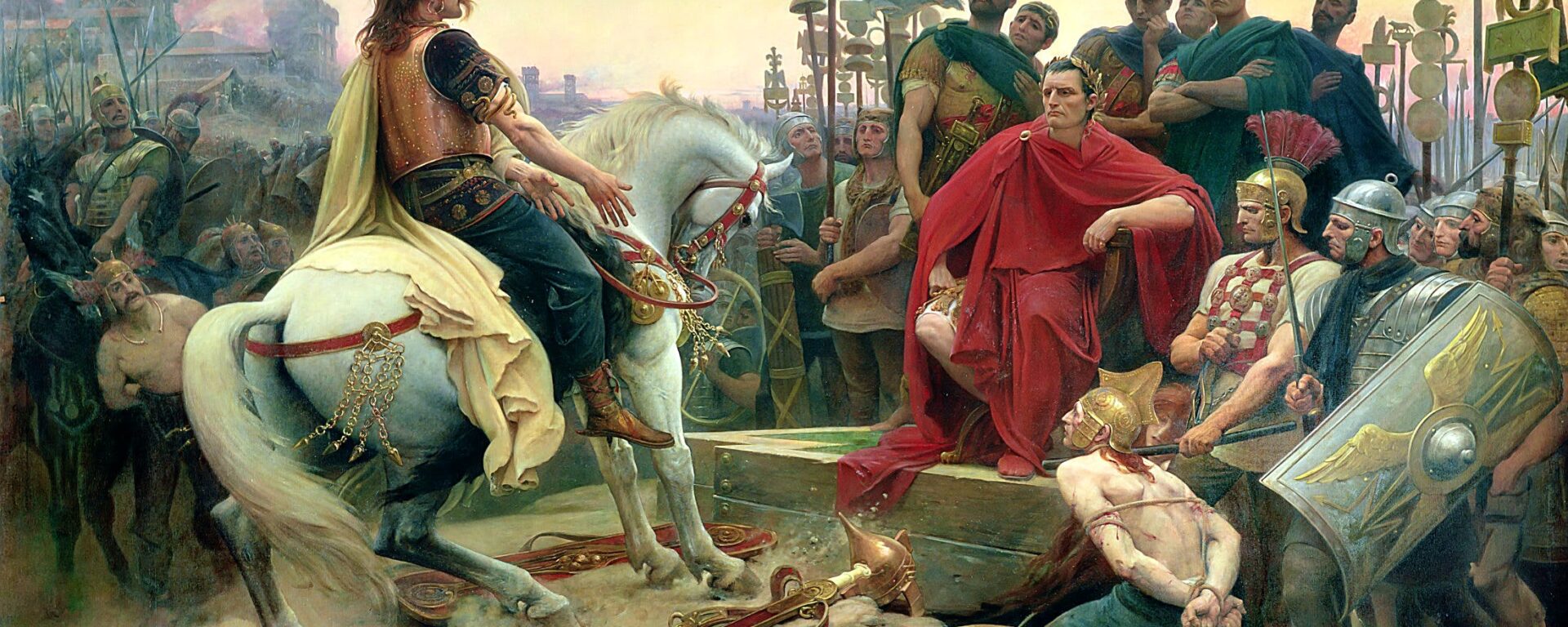 Vercingetorix Throws Down his Arms at the Feet of Julius Caesar