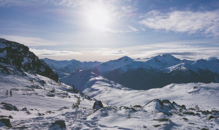 Whistler Mountain ski resort in British Columbia