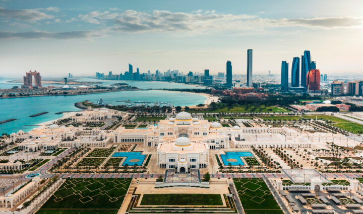 A view of Abu Dhabi, the UAE capital.