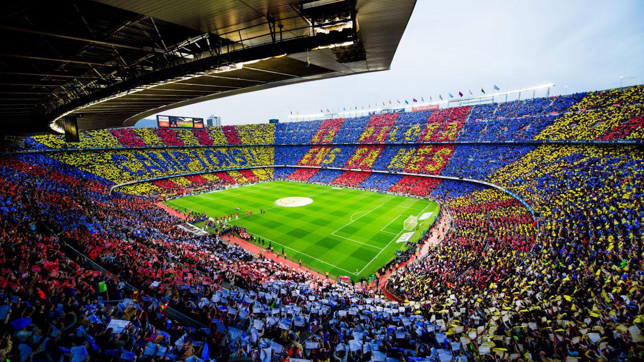 Camp Nou, the Home of FC Barcelona