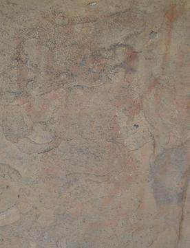 This cave painting at Bhimbetka shows a man holding a trident-like staff and dancing. The archaeologist V.S. Wakankar named this dancing man "Nataraj".