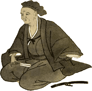 Murata Jukō, who developed the tea ceremony based on wabi-sabi principles