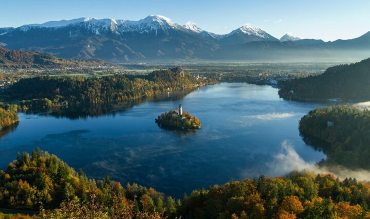A view of Lake Bled