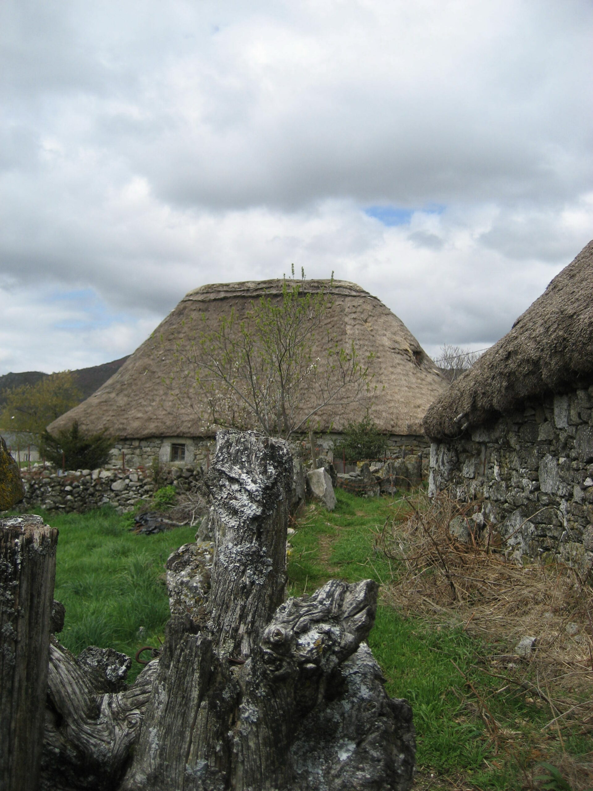 Ancient ruins from original celtic tribes in northern portugal