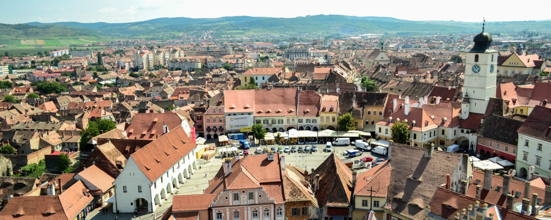 A view of Sibiu, Romania