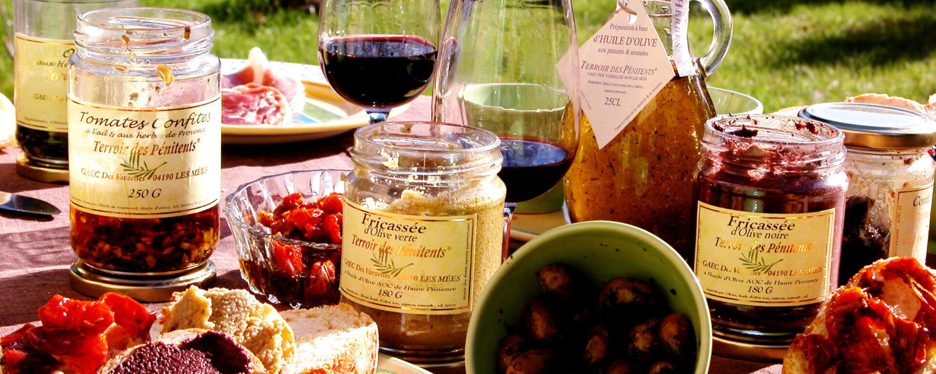 products of the French terroir