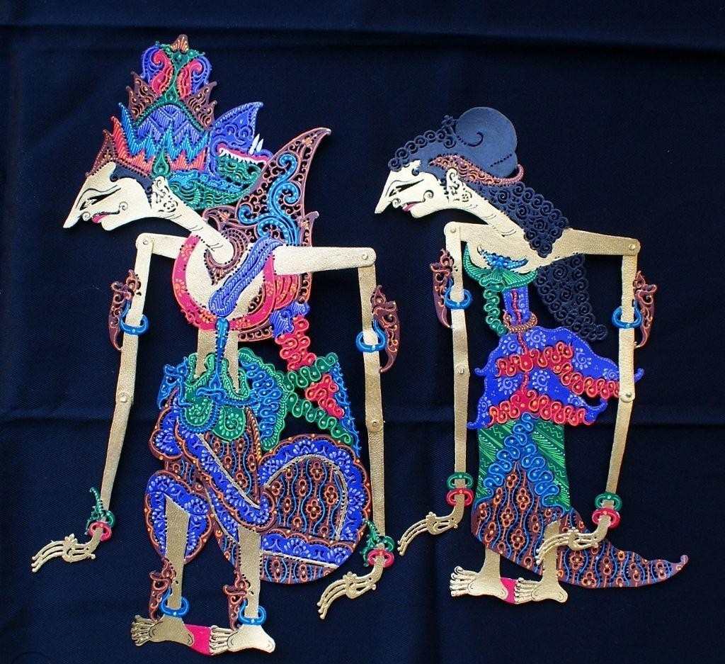 ram and sita shadow puppets