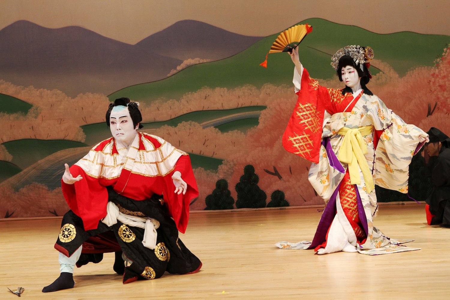 Kabuki performance