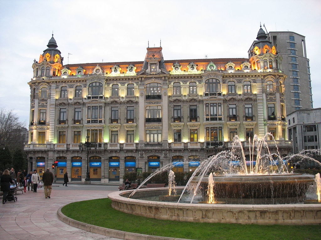 Downton Oviedo square in Spain, the capital of Asturias where opportunities meet success.