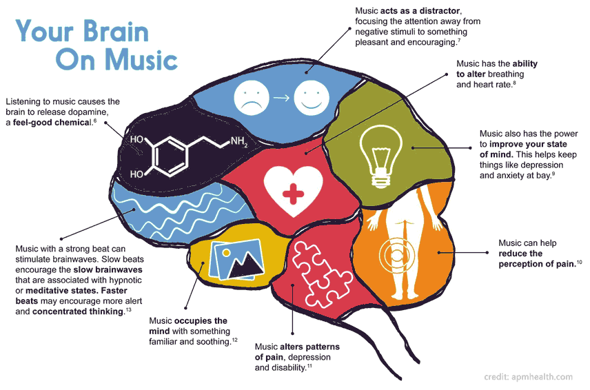 The brain on music