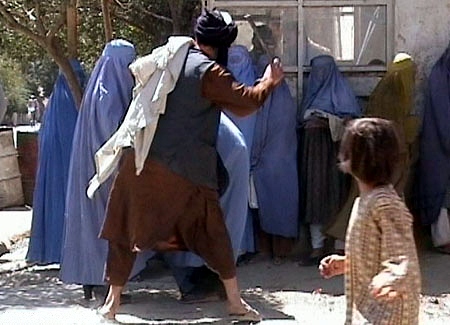 The Taliban publicly flogs women