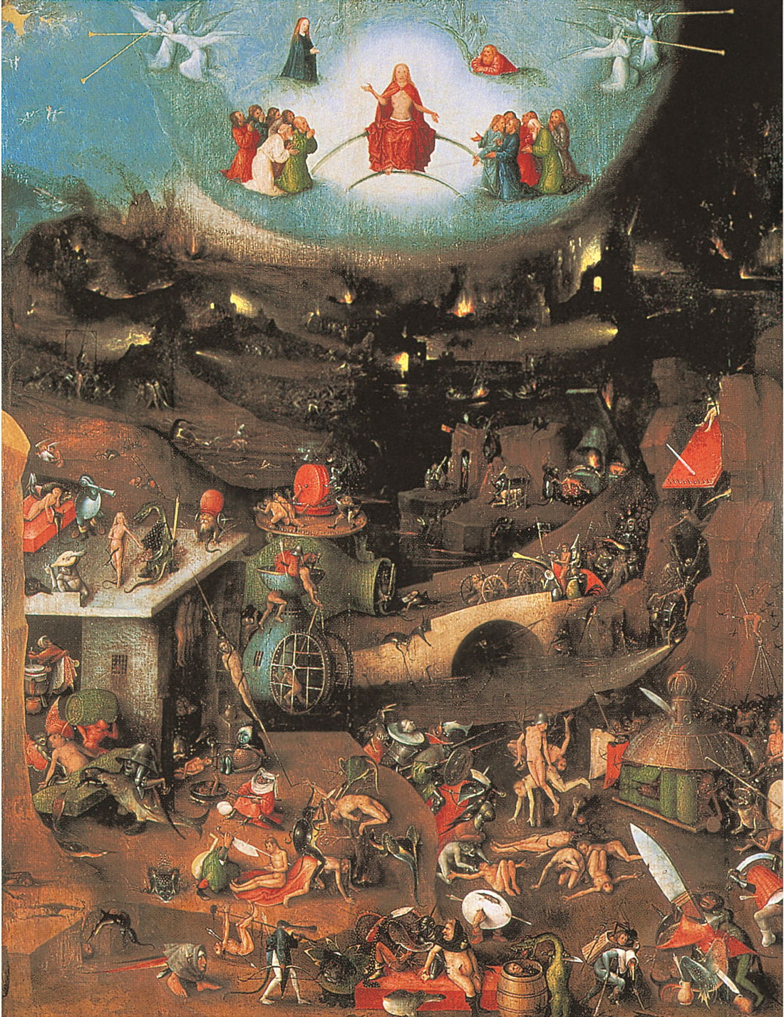 Hieronymus Bosch's The Last Judgement.