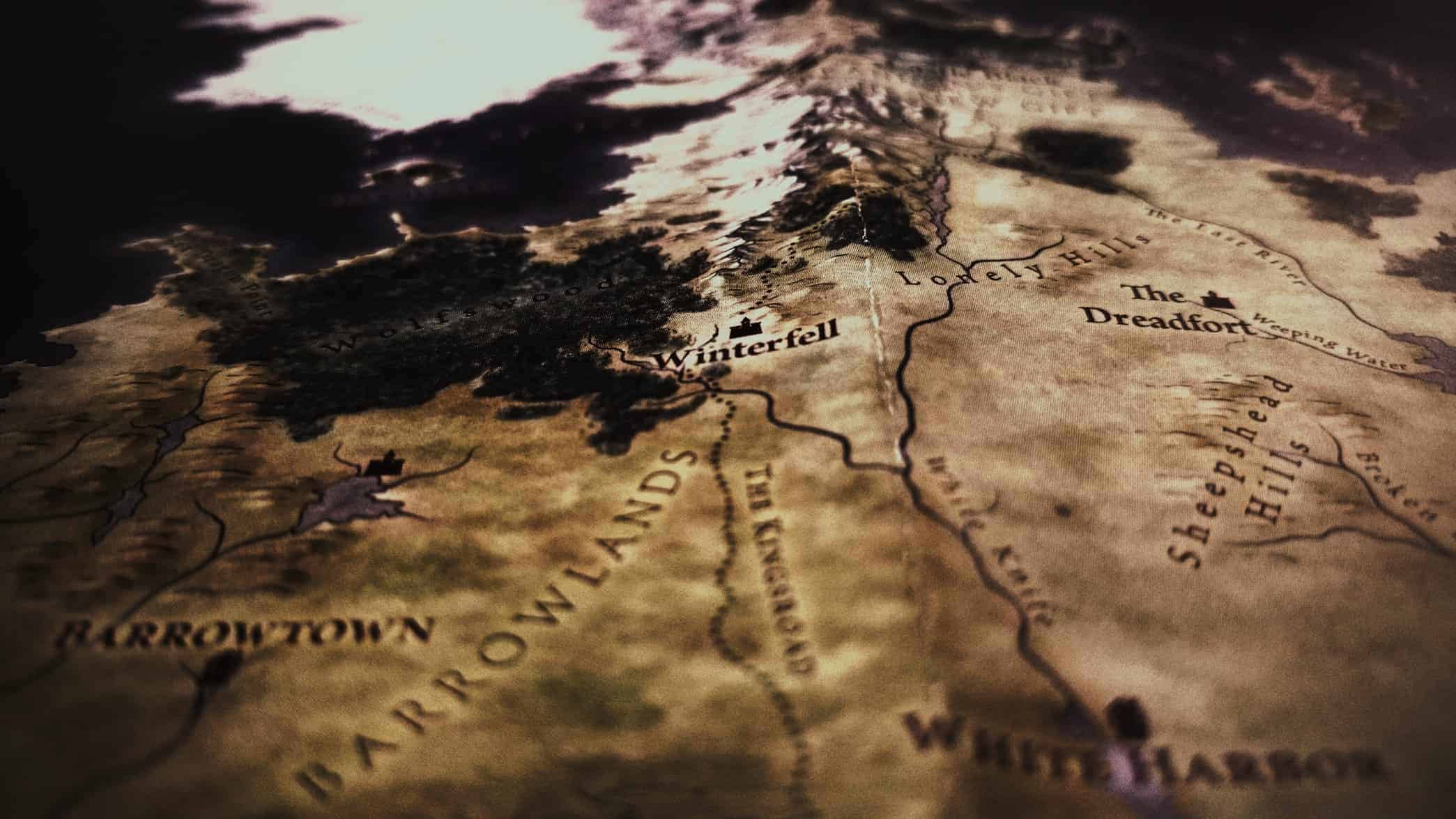 Game of Thrones-kaart