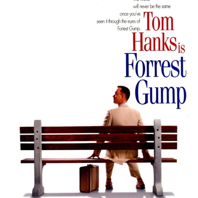 The classic Forrest Gump