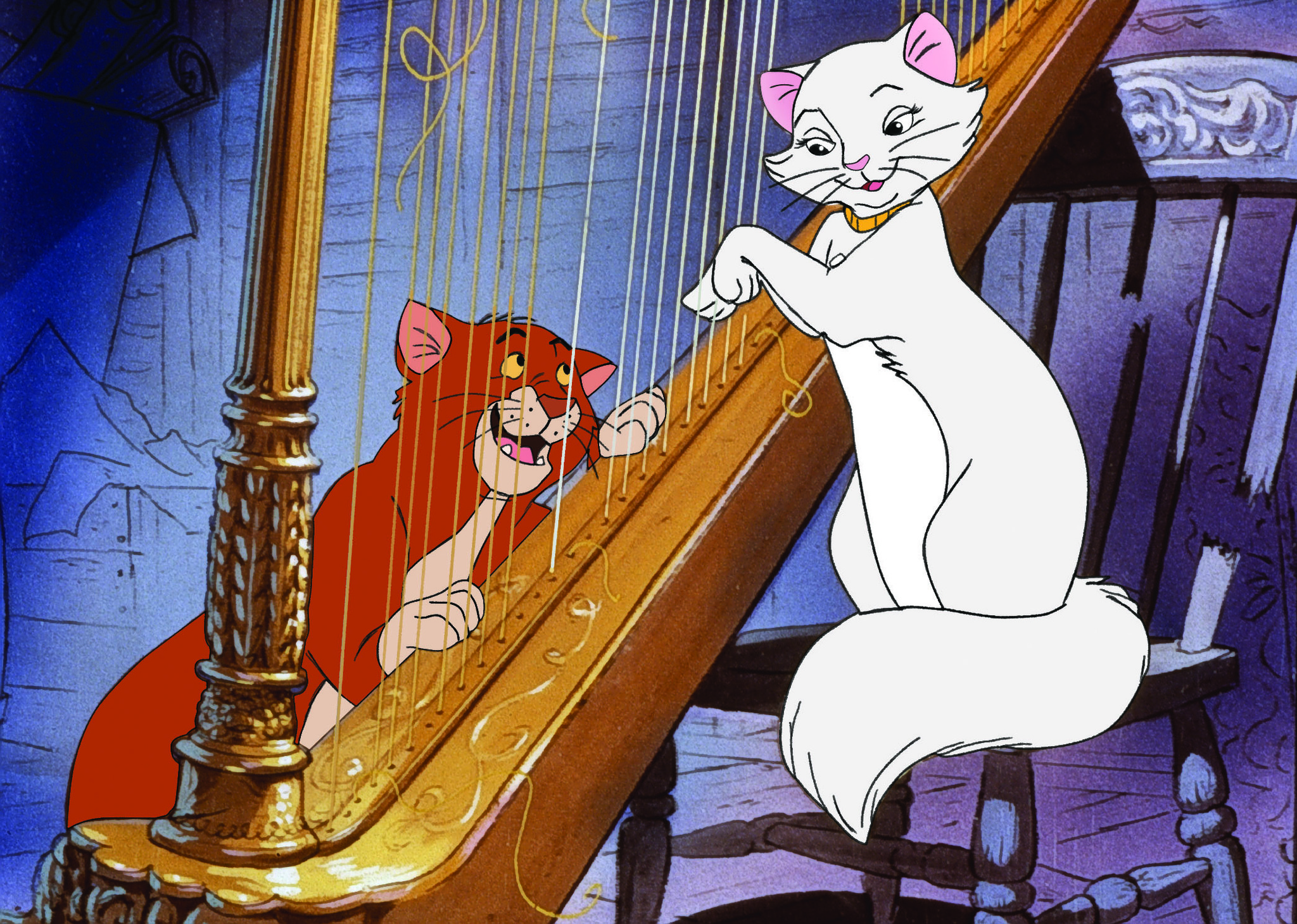 The classic movie The Aristocats