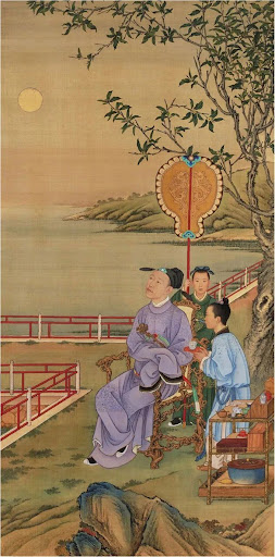 a painting from the qing dynasty