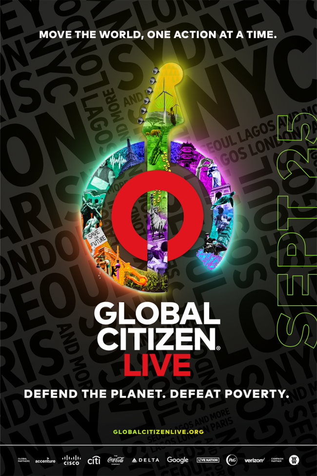 The Global Citizen Live Poster