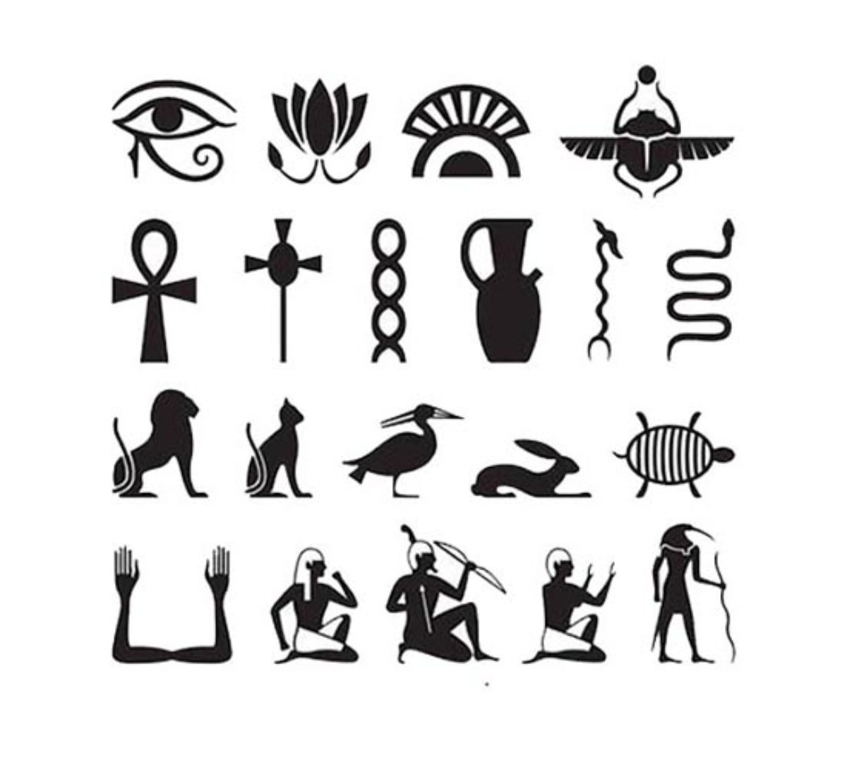 Oude Egyptische symbolen