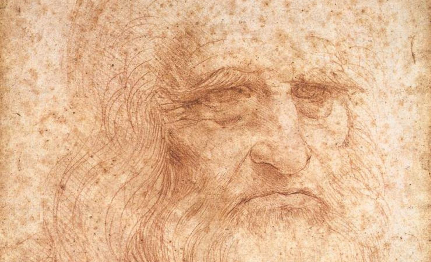 Portret van Leonardo Da Vinci