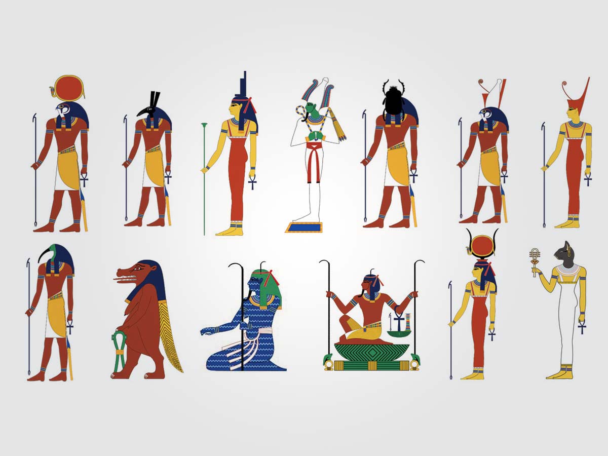 ancient egyptian pantheon of gods