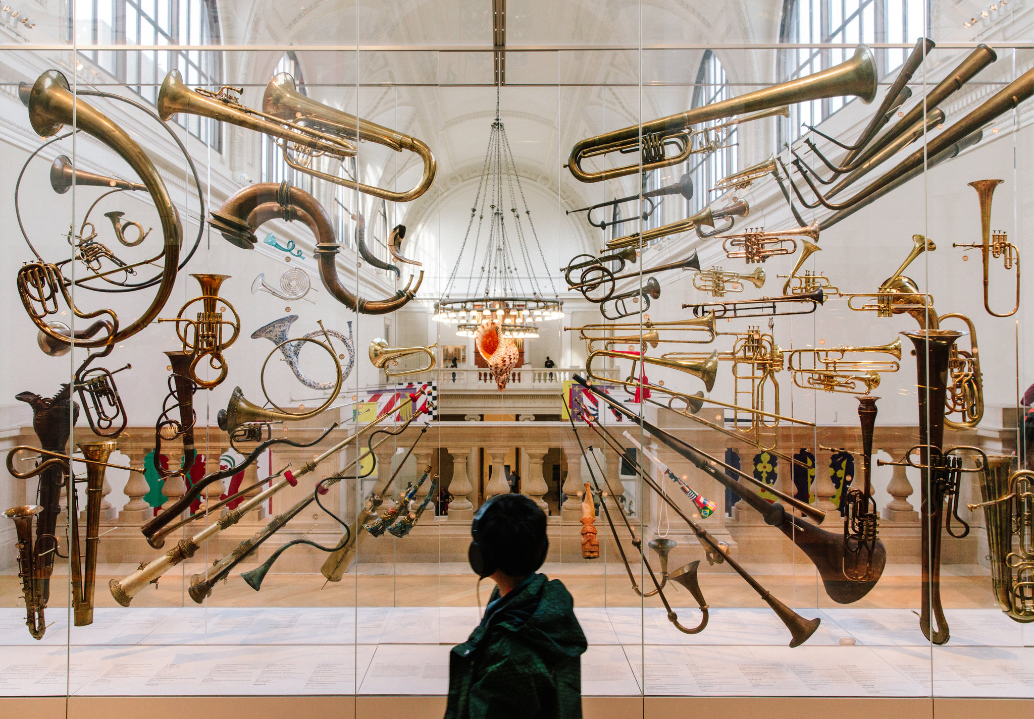 display horns at the Met