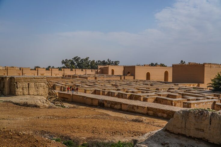 ruins of ancient babylon