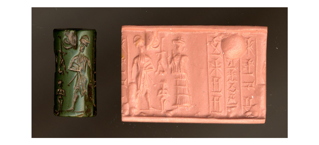 cylinder seals from old babylonian period