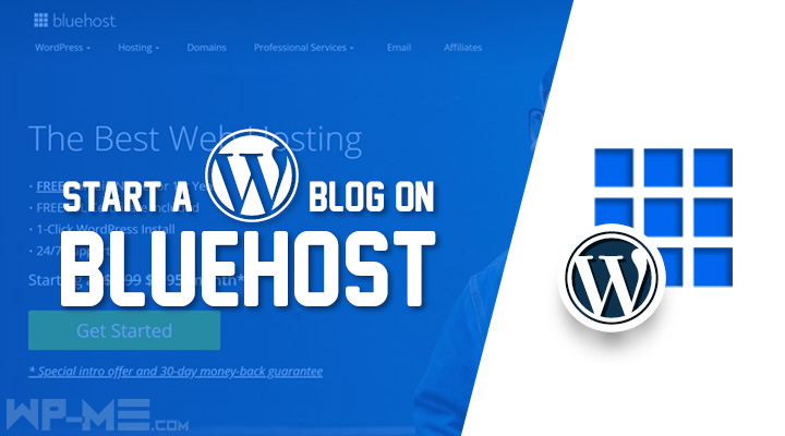 WordPress blog on Bluehost