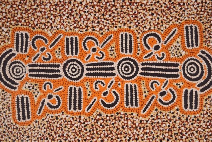 Some symbols that Aboriginal Australians were using and their vibrant colours