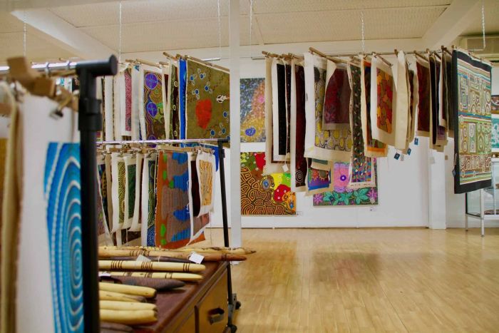 Aboriginal art centre in Ceduna and its artworks