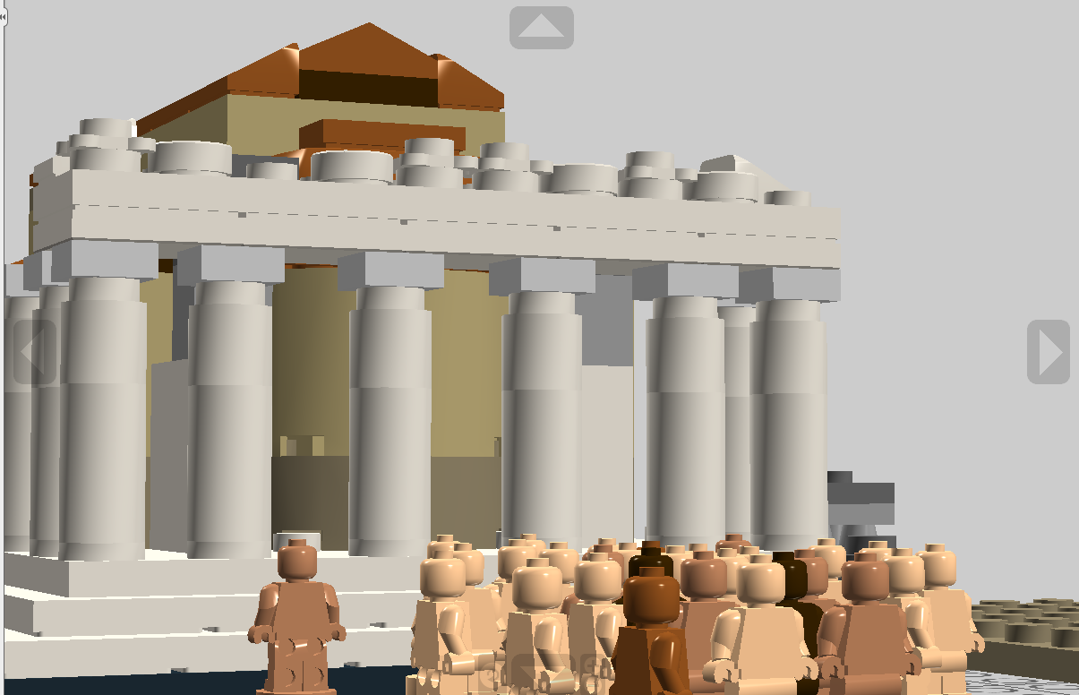 Ruinele templului LEGO