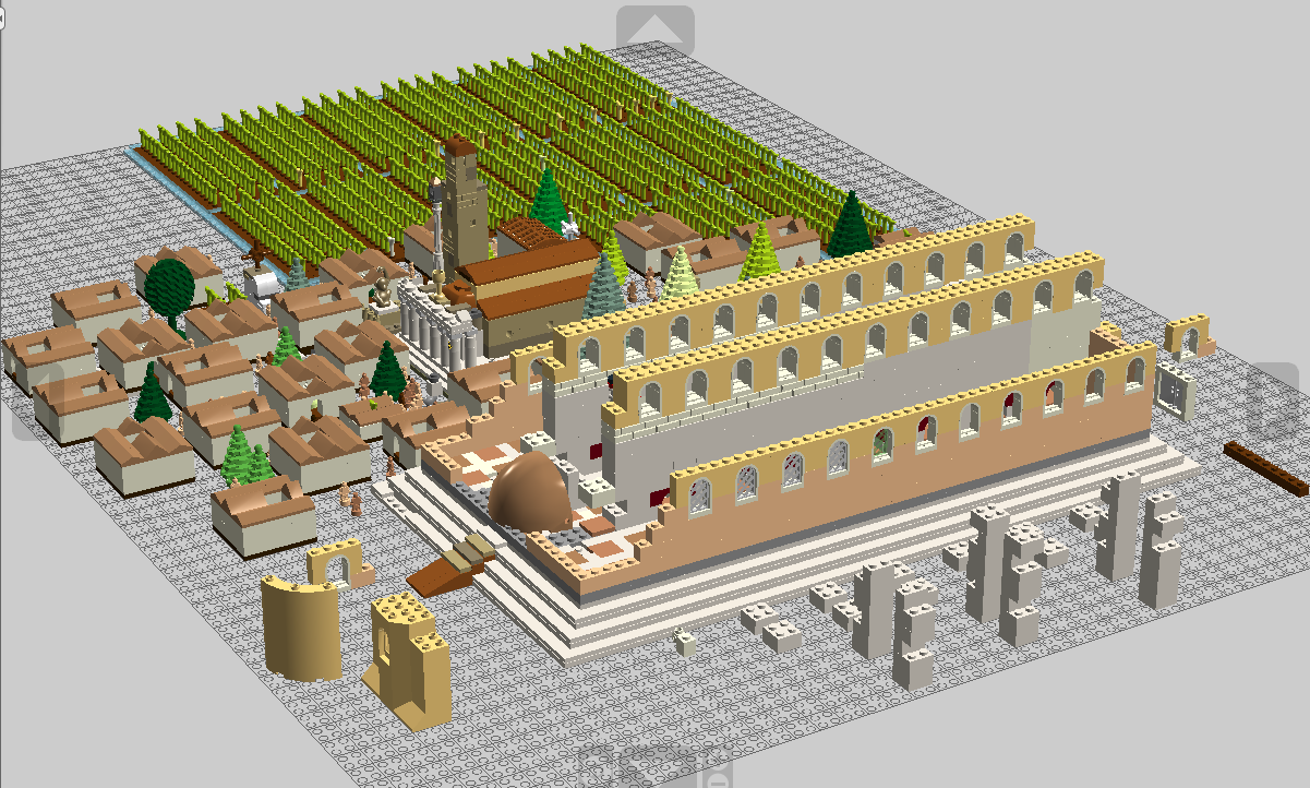Construirea bisericii LEGO