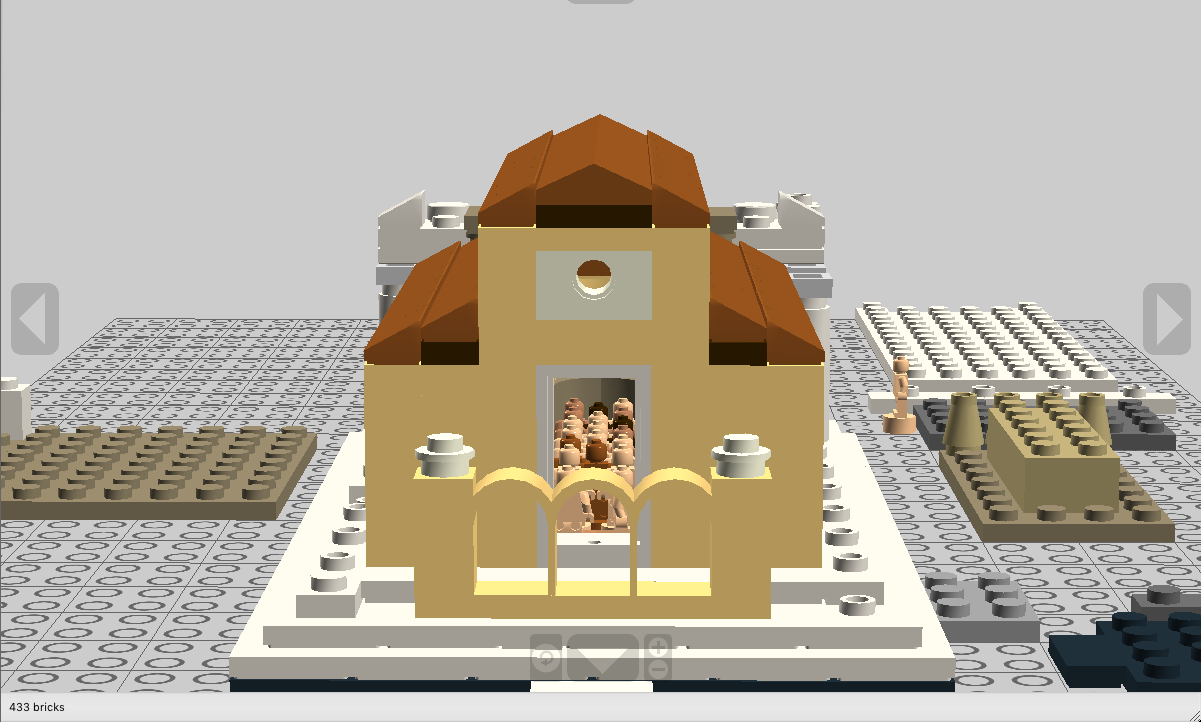 Bazilica LEGO renovată