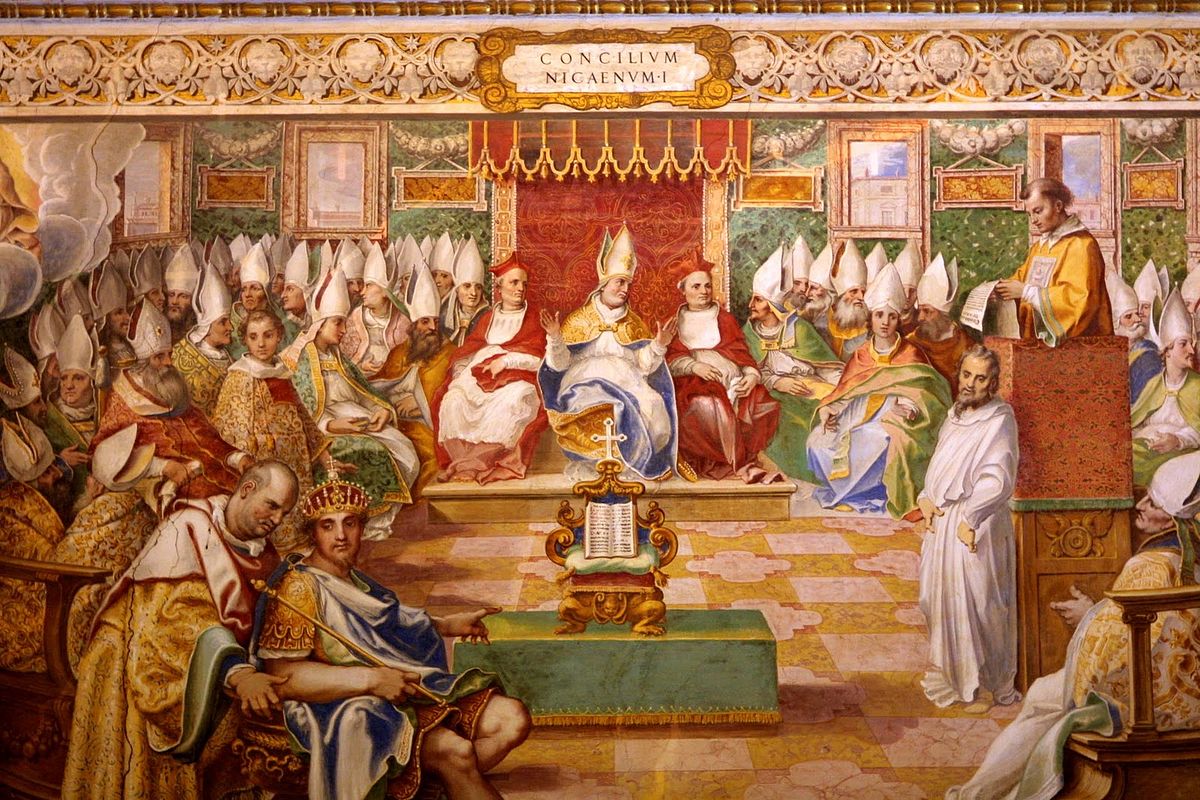 painting of the council of nicaea