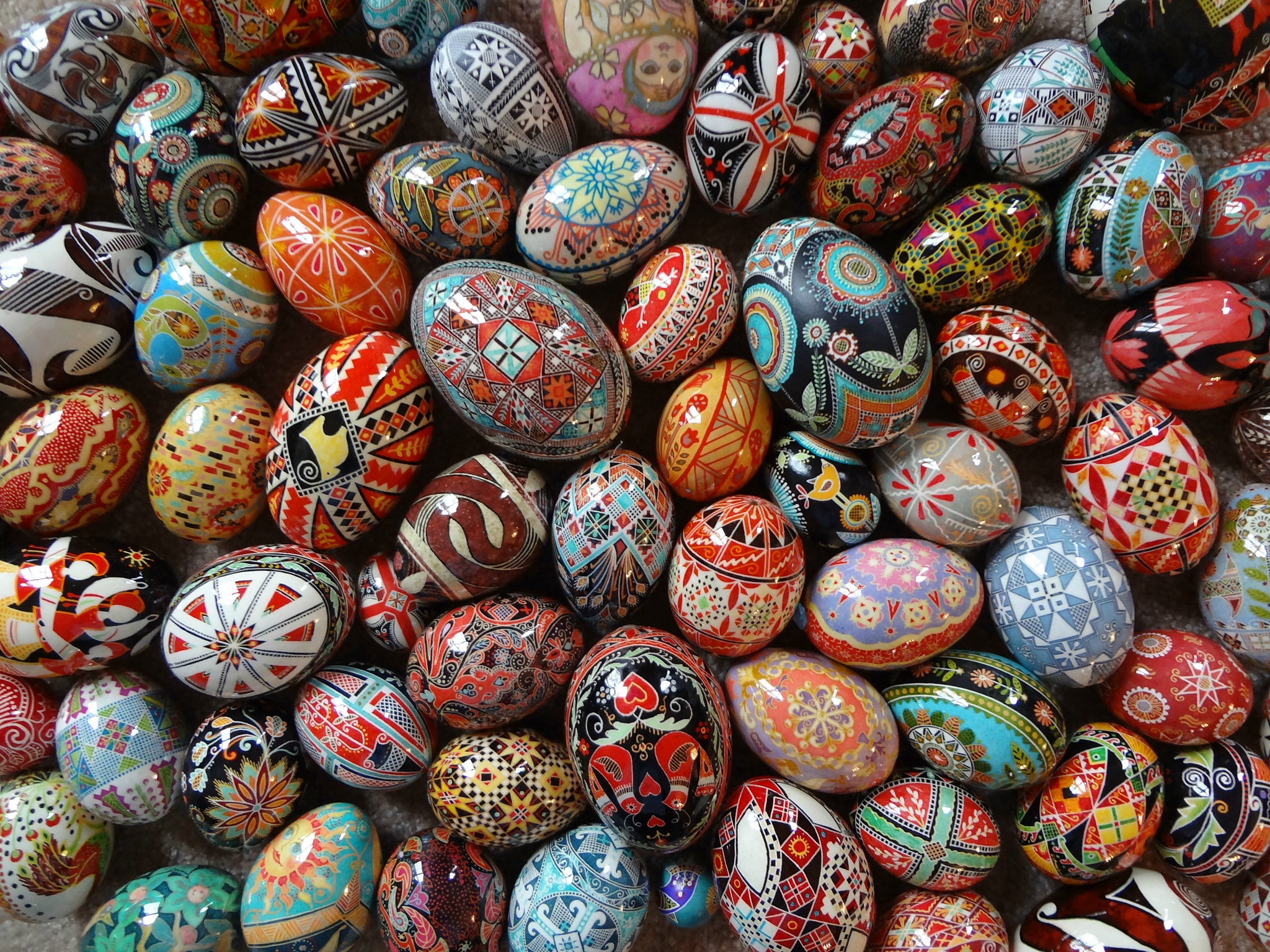 ukrainanian psyanky eggs