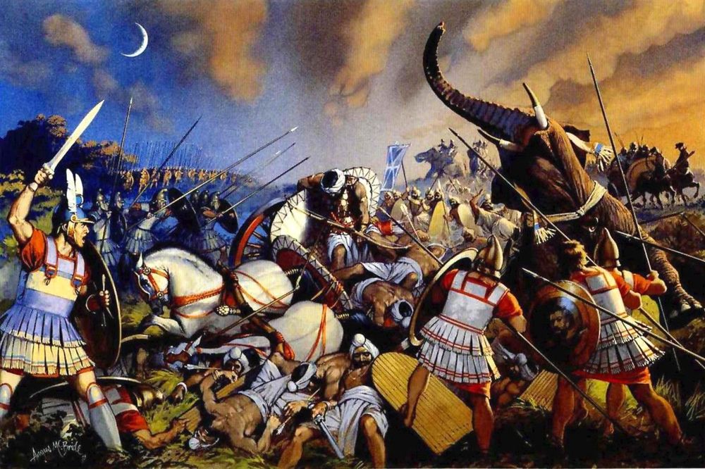 Grote veldslagen en legers in de oudheid
