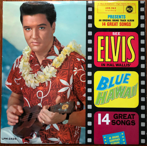 Albumul cu coloana sonoră Blue Hawaii aduce hitul Can't Help Falling In Love