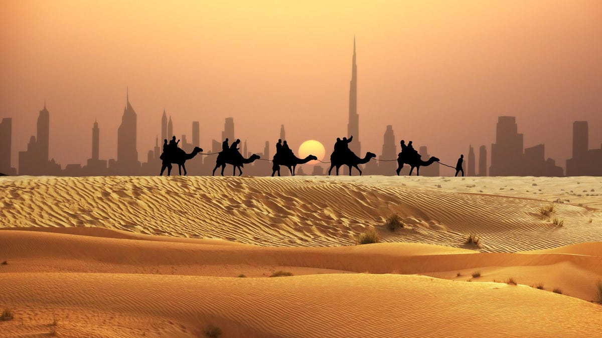 The Dubai Desert and City Views
